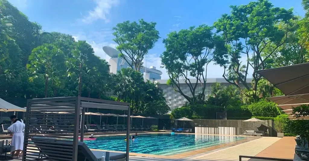 Ritz-carlton singapore by Swimming Pool
