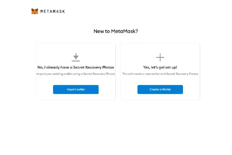 How to use MetaMask Wallet - Create an account