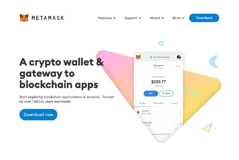 How to use MetaMask Wallet Landing Page
