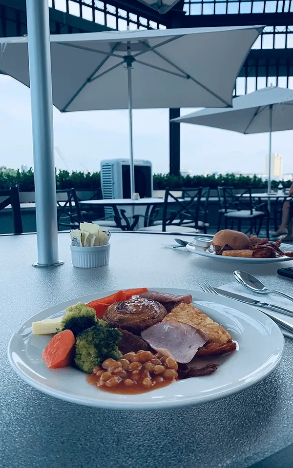 Breakfast at GrandPark Hotel