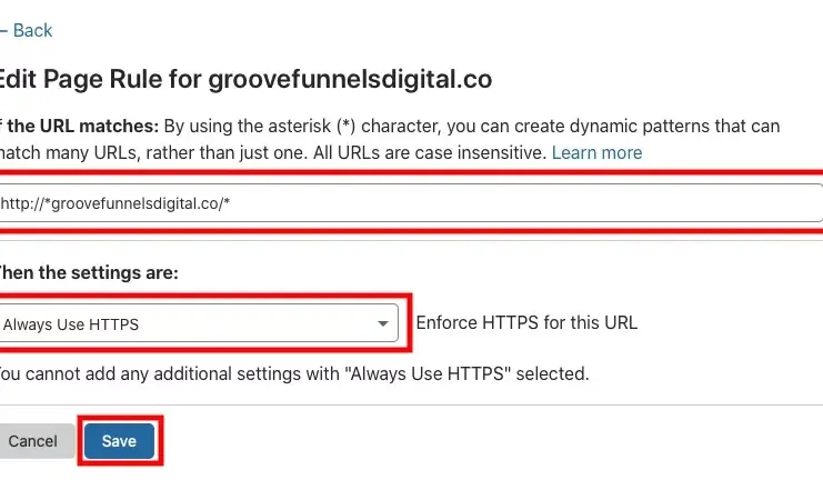 Cloudflare - SSL certificate