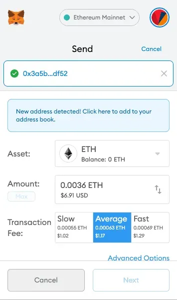 How to Use MetaMask Wallet - Paste Deposit Address in MetaMask Wallet
