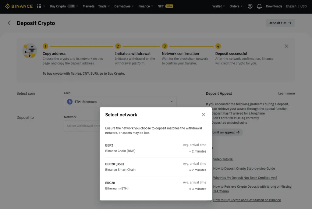 How to use MetaMask wallet Deposit Ethereum from MetaMask