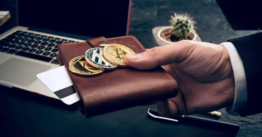 bitcoin in hand