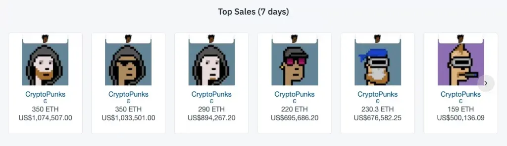 NFT cryptopunks