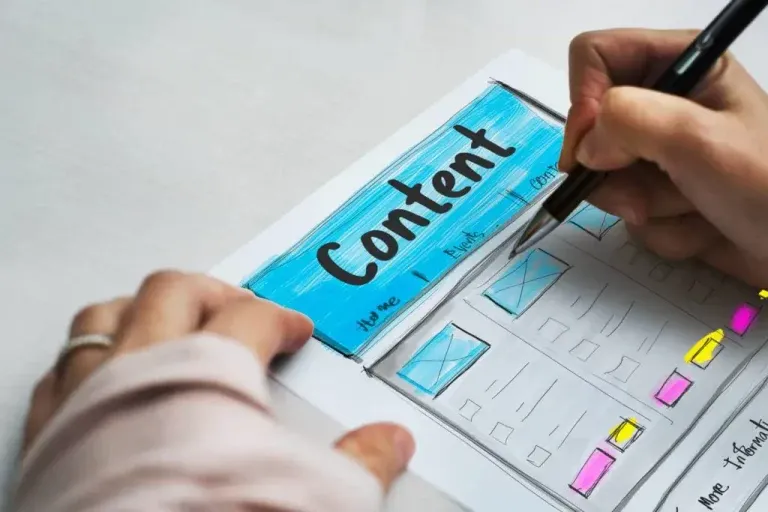 product design website graphic