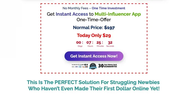 OTO Example Offer