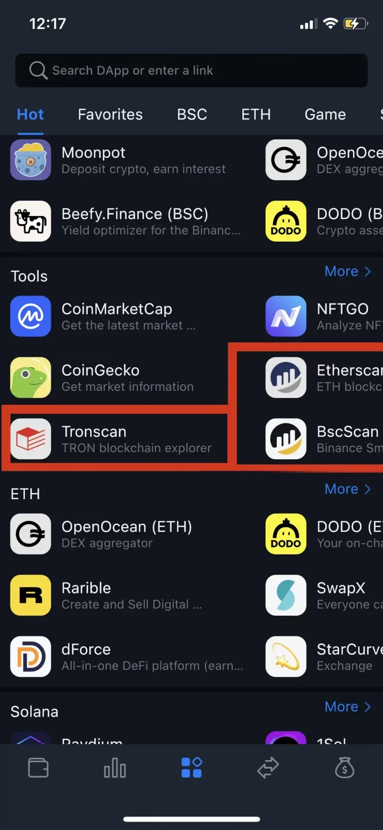 safepal app tools